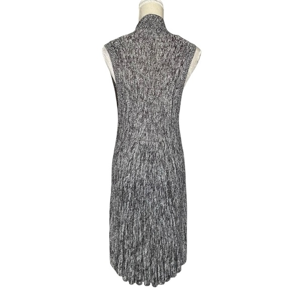 Chico’s Open Front Long Sweater Vest Women’s Size 2 US L/12 Knitted - Picture 4 of 8